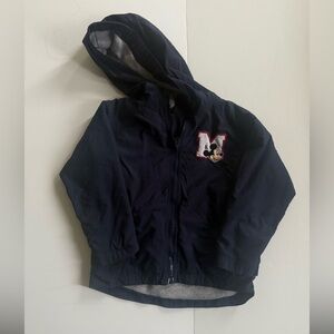 Disney Mickey Mouse  Blue Hooded Jacket kids XS